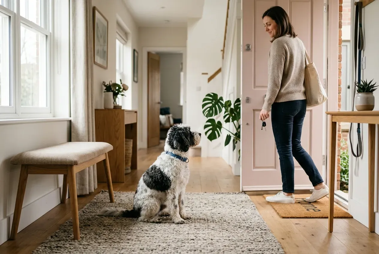 Alleinbleiben trainieren