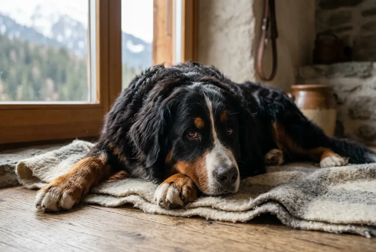 Berner Sennenhund -- der sanfte Riese aus der Schweiz