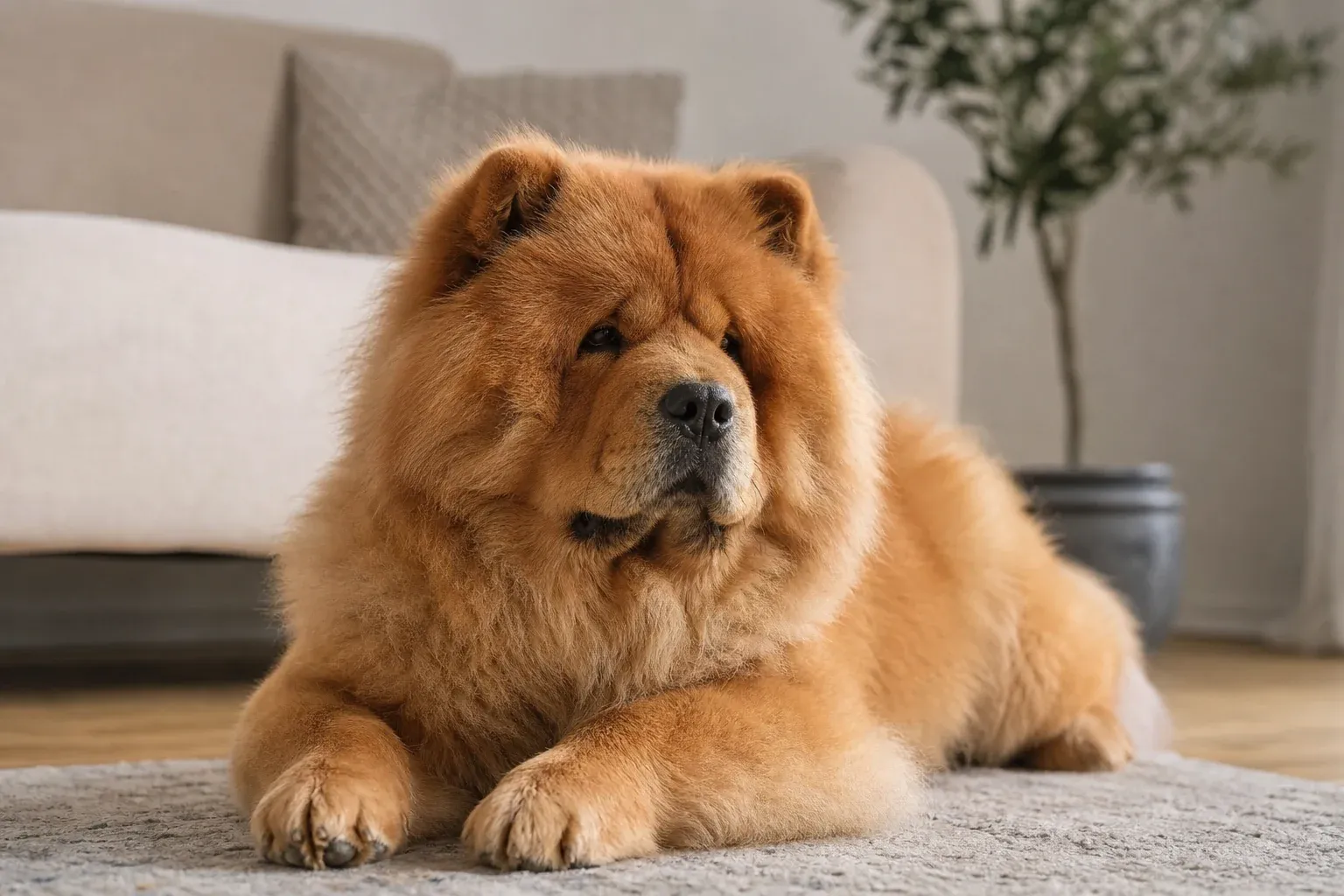 8. Chow Chow, gemütlich, aber eigenwillig