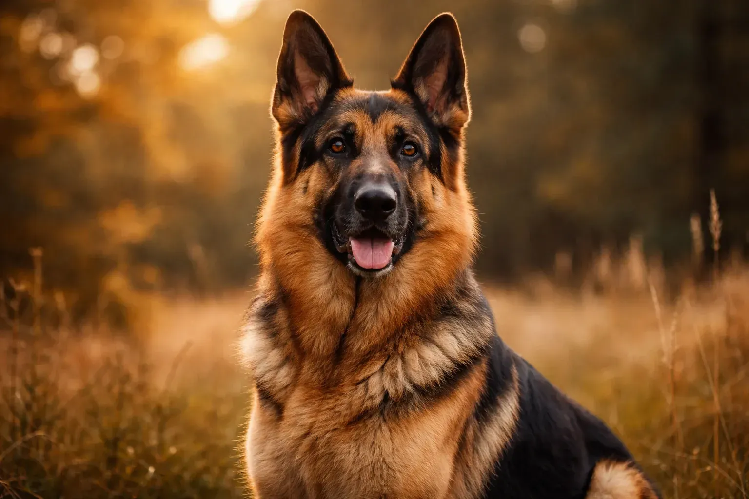 Deutscher Schäferhund im Freien – die Rasse hinter Chase aus Paw Patrol