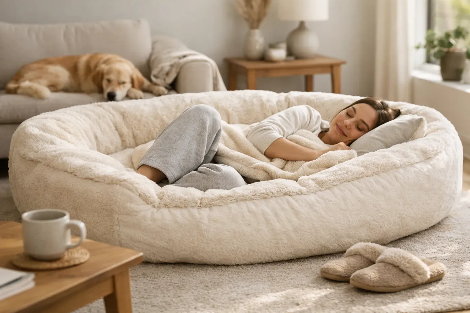 Was genau ist ein Hundebett für Menschen?