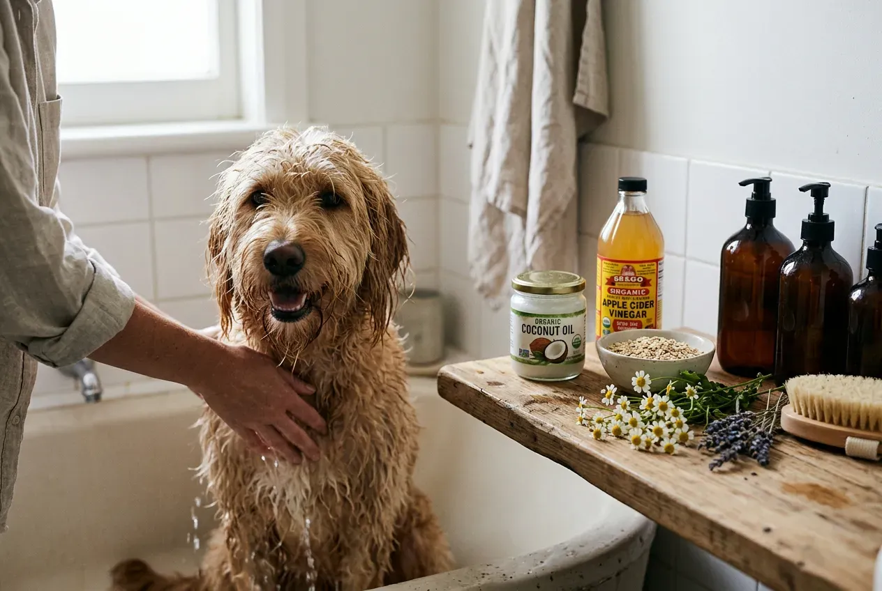 Warum Hausmittel statt Hundeshampoo?