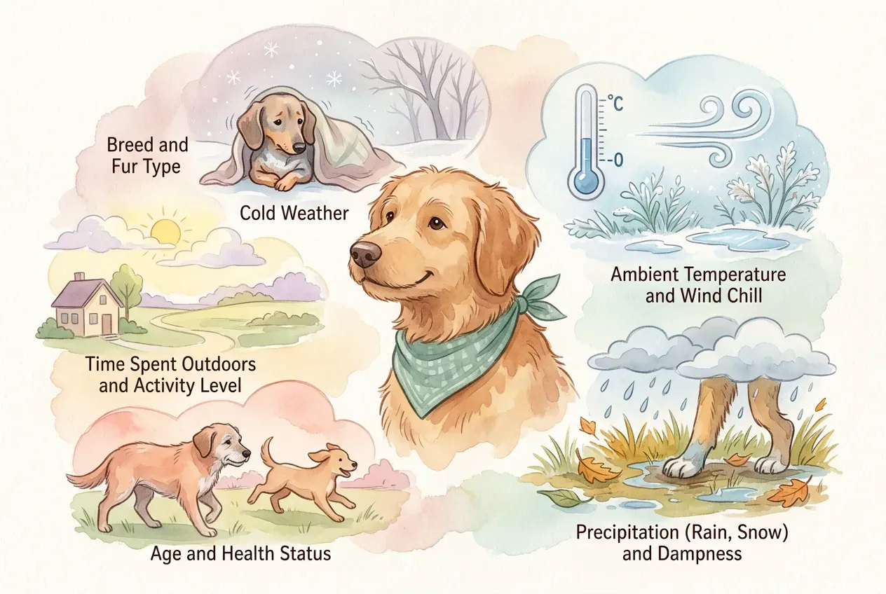 Braucht mein Hund einen Mantel? 5 Faktoren
