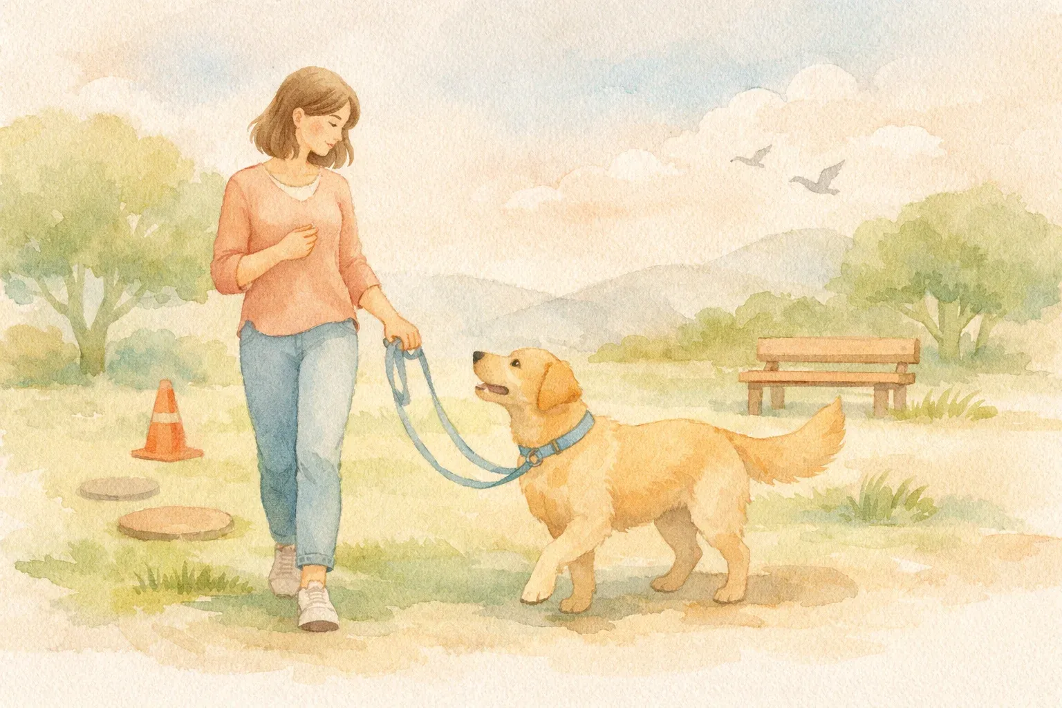 Leinenführigkeit trainieren: So klappt es