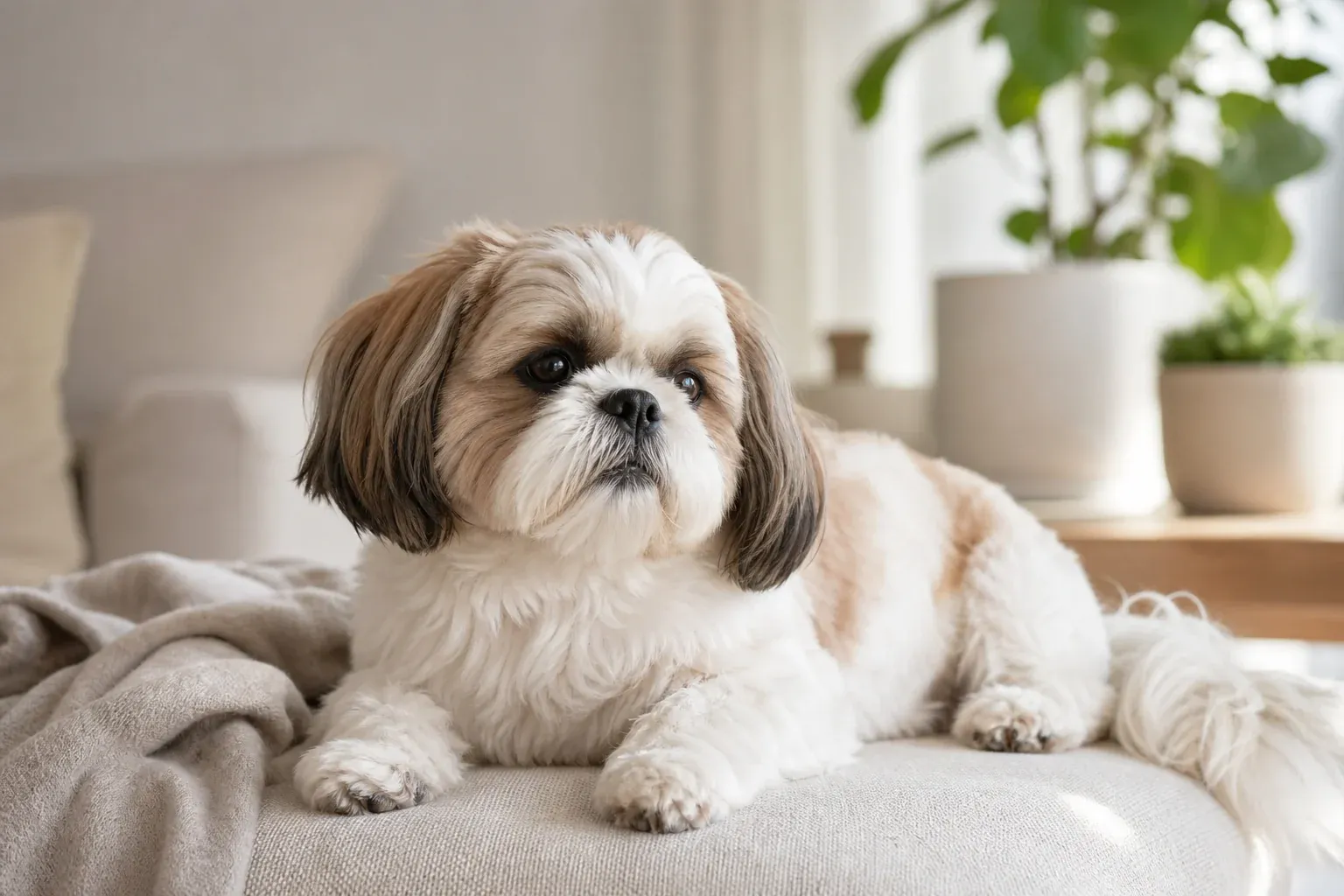 1. Shih Tzu, der entspannte Wohnungshund