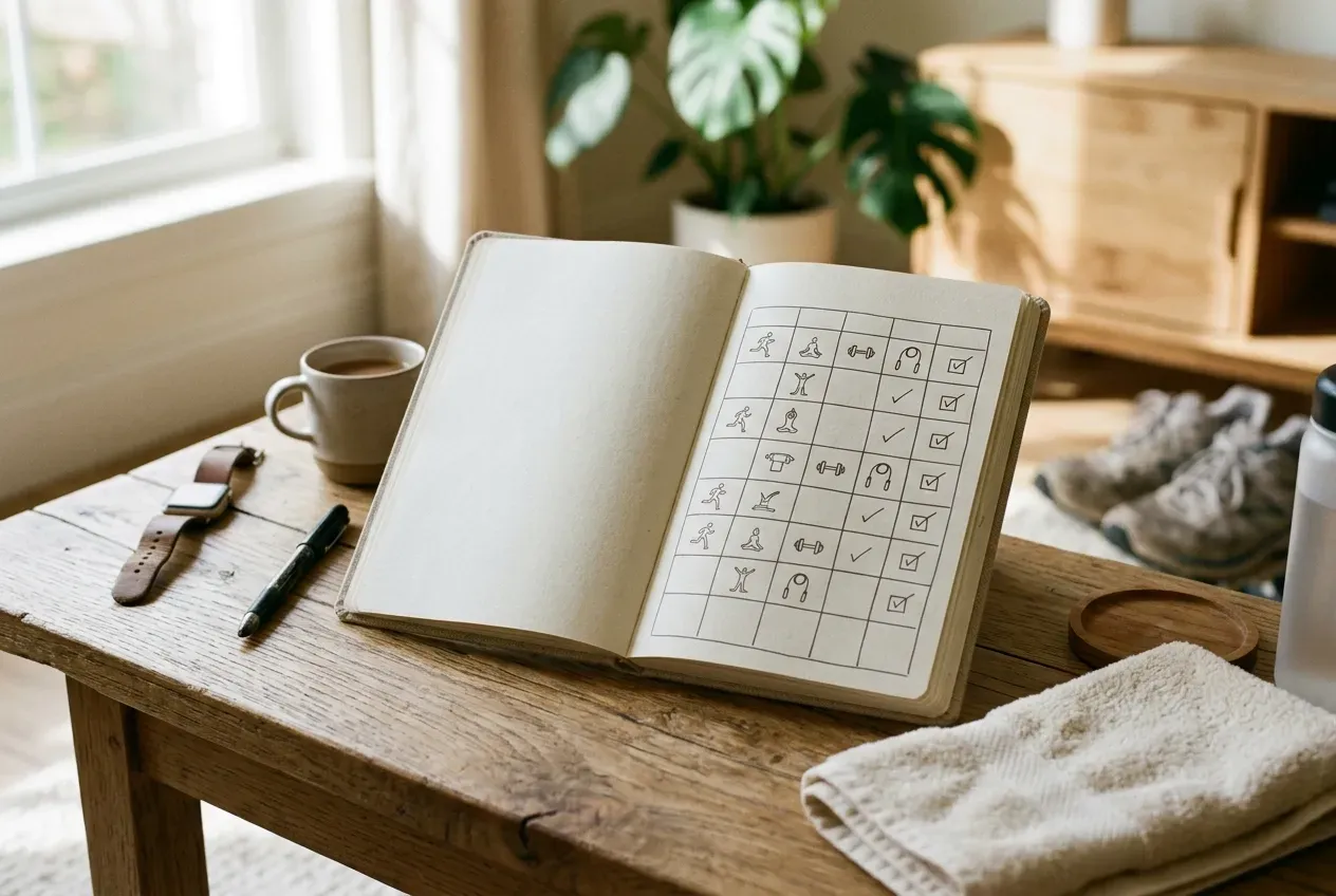 Trainingsplan für die ersten zwei Wochen