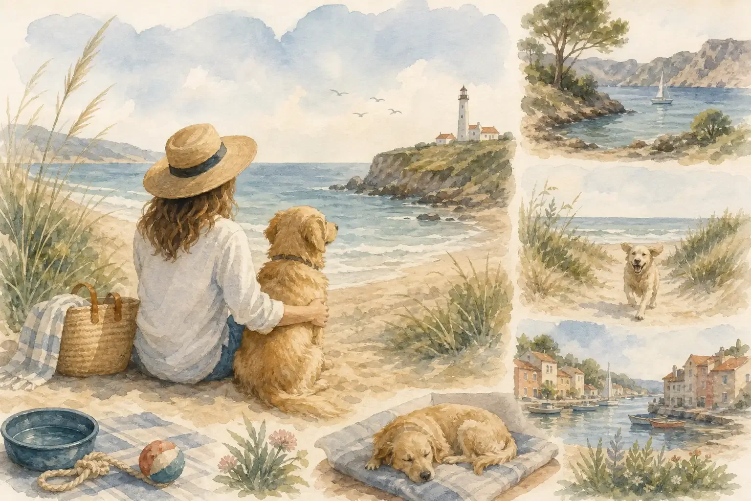 Urlaub mit Hund am Meer: Die besten Regionen und Tipps
