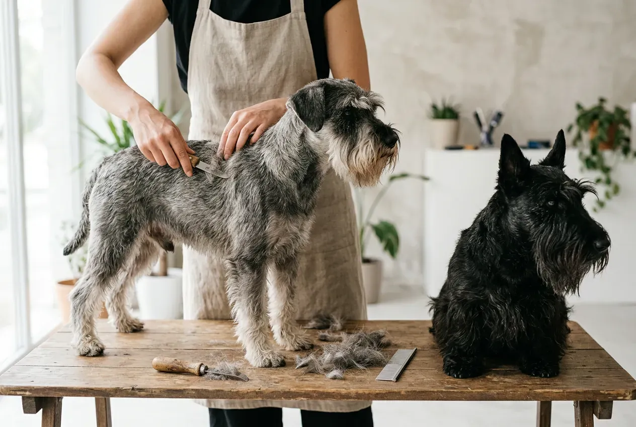 Welche Hunderassen müssen getrimmt werden?