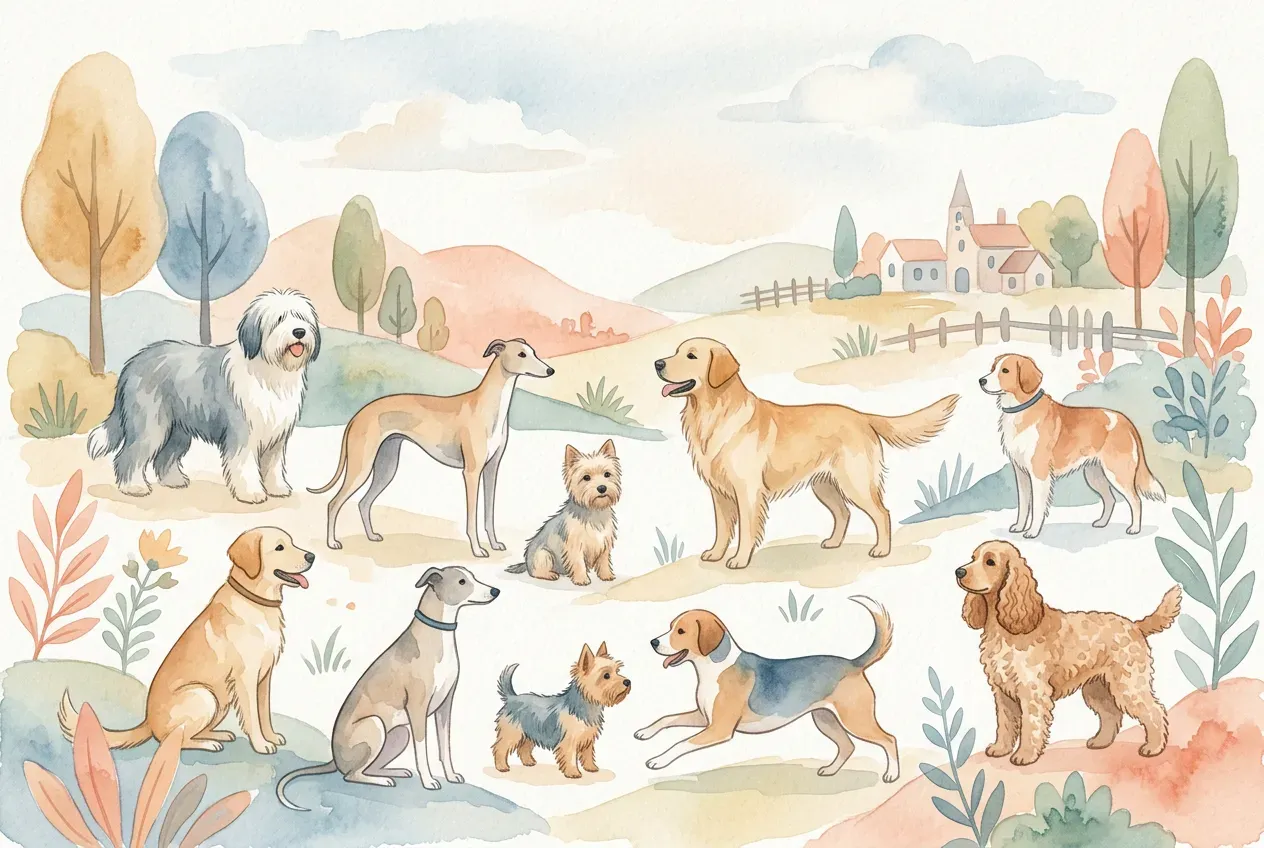 Wie viele Hunderassen gibt es? FCI-Liste & Fakten